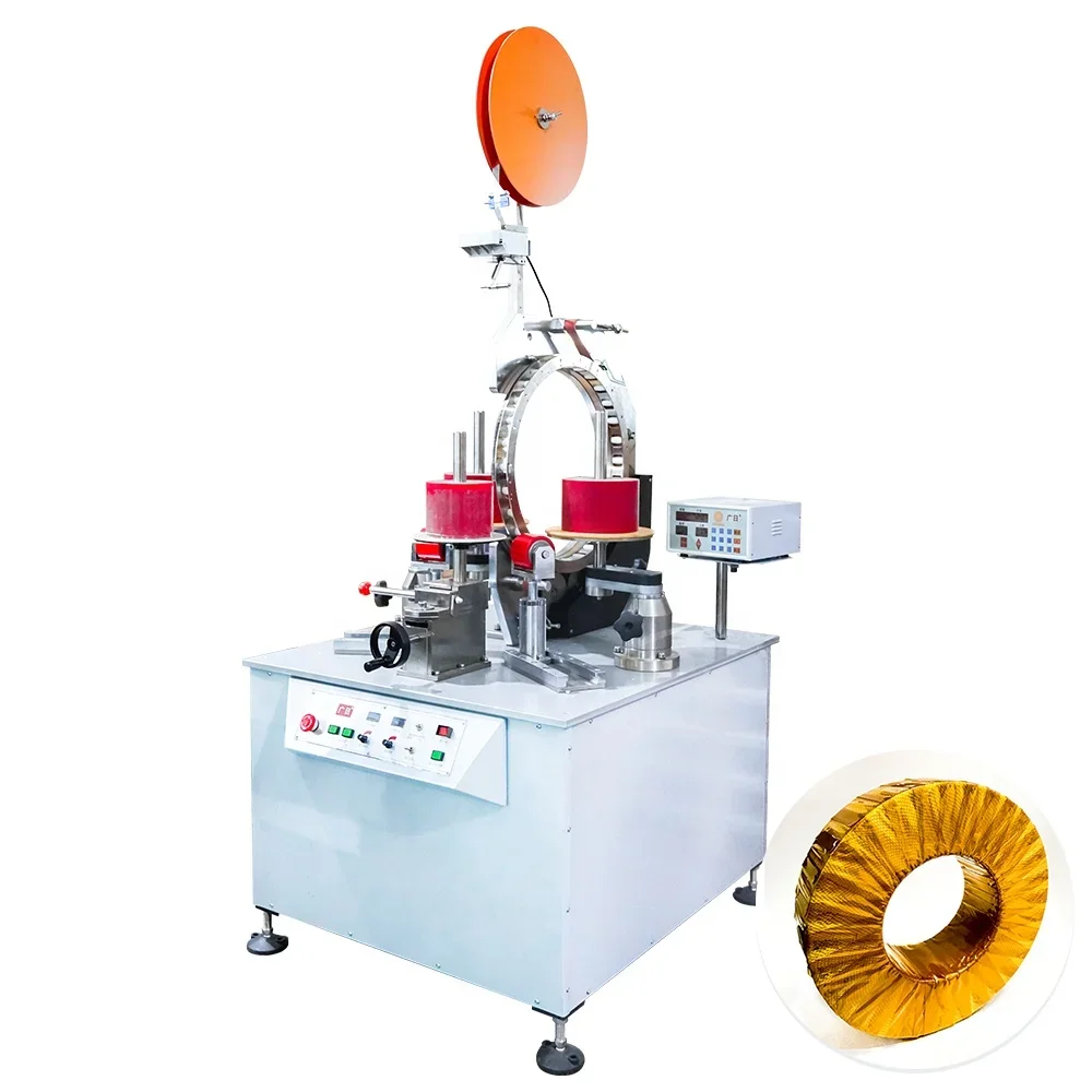 Capable of processing various types of insulation materials to meet different production needs floor-standing taping machine