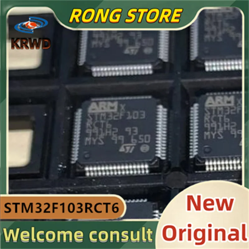 

10 шт. STM32F103RCT6 новый оригинальный F103RCT6 LQFP64