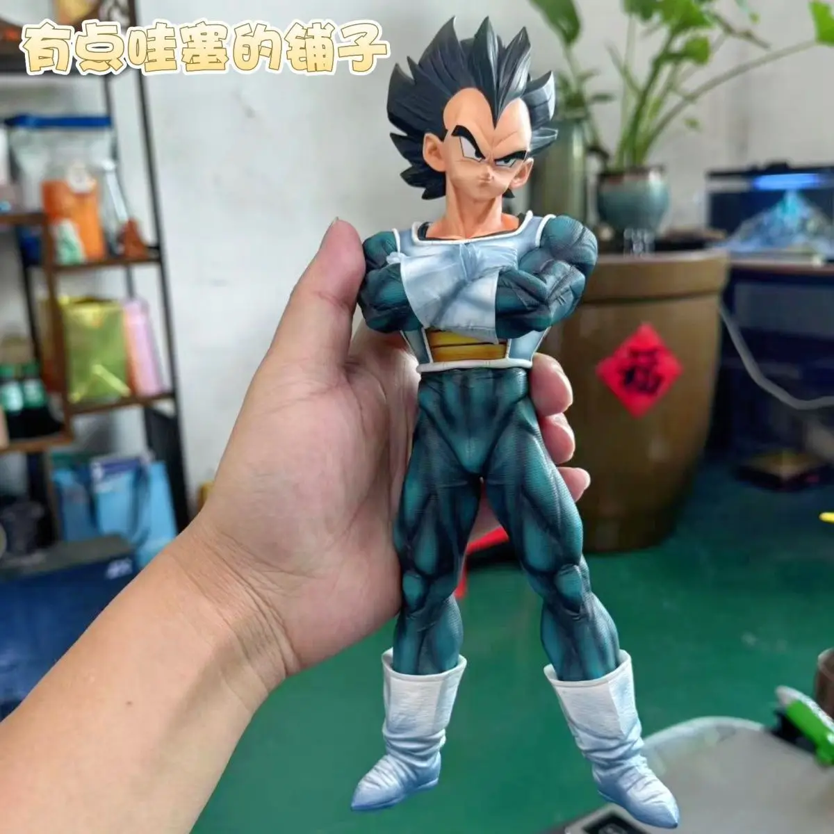 27cm Anime Dragon Ball Figure Vegeta Figures Super Saiyan Vegeta Figurine Pvc Statue Collection Model Desk Ornament Toys Gifts