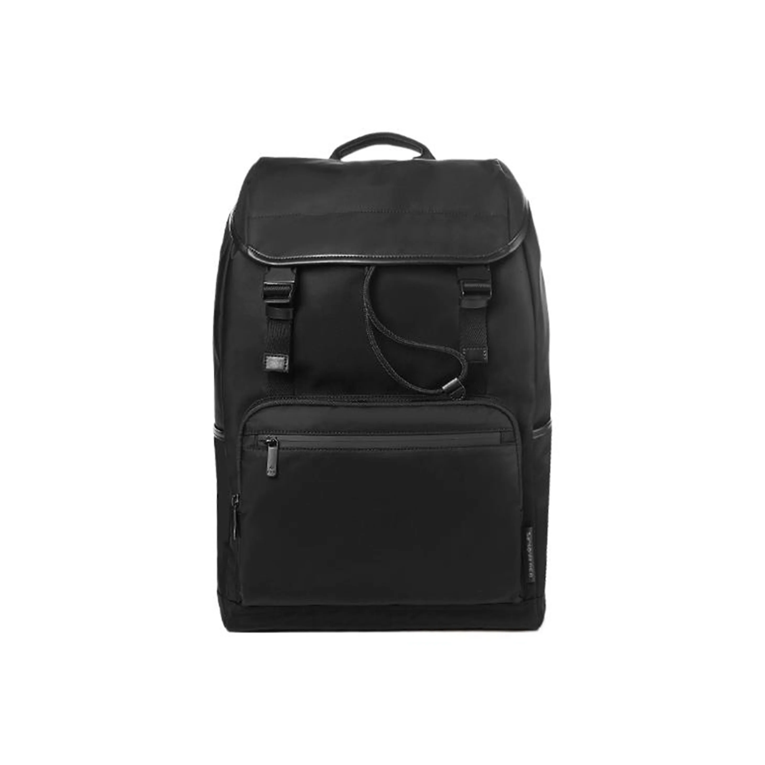 Mochila SAMSONITE para Negócios e Deslocamento em Tecido com Couro Sintético Média Unissex Preta