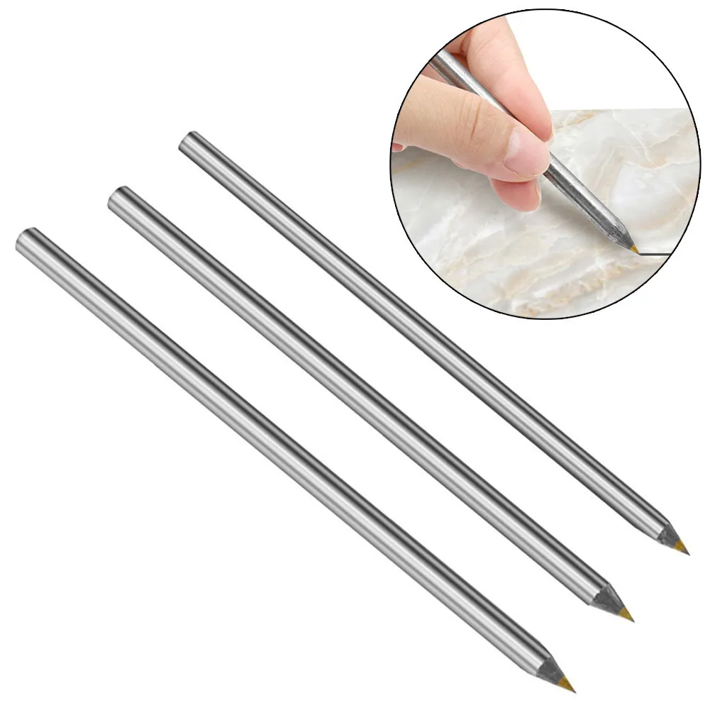 

1/3Pcs Alloy Scribe Pen Carbide Scriber Pen Metal Wood Glass Tile Cutting Marker Pencil Metalworking Woodworking Tools