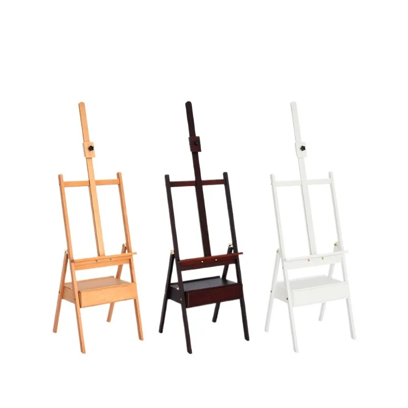 

Foldable flat easel made of beech for art students