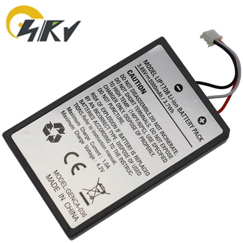 Rechageable LIP1780 PS5 Battery For Sony Playstation 5 Game Handle Controller Duelsense 2000mAh Li-ion lip1708 Battery