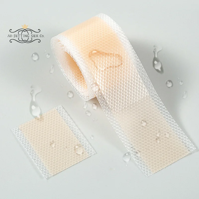 

1 Roll Silicone Scar Sheets Easy To Tear 4cmX150cm Self-Adhesive Scar Cover Tape Reusable And Effective Skin Care Strips