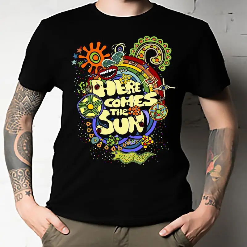 

Футболка Here Comes The Sun, хлопковая футболка Essential
