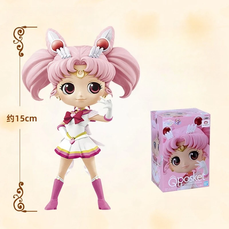 Sailor Moon Anime Figuren Cosmos Tsukino Usagi Eeuwige Actiefiguren Cartoon PVC Model Set Ornamenten Collectible Speelgoed Geschenken