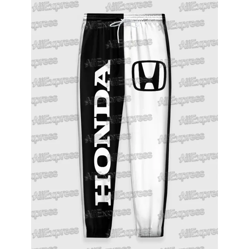 

2025 New Off-Road Motorcycle Riding Women's Honda 3D Print Pants Sport Pants Autumn/Summer Outdoor Men's Long Pants Trousers