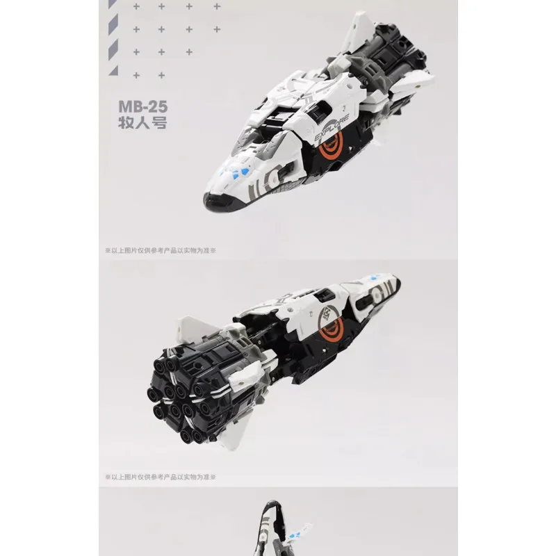 52 JUGUETES Serie MEGABOX genuina All Rounder Team AMTS MB-24 Hunter y MB-25 Pastor Productos Mecha de plástico Colección de regalos para niños