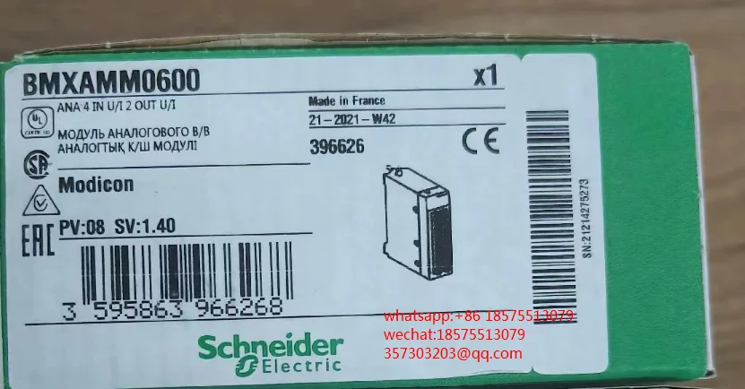 

For Schneider BMXP3420302 BMXAMM0600 CPU Programmable Controller New Original 1 PIECE