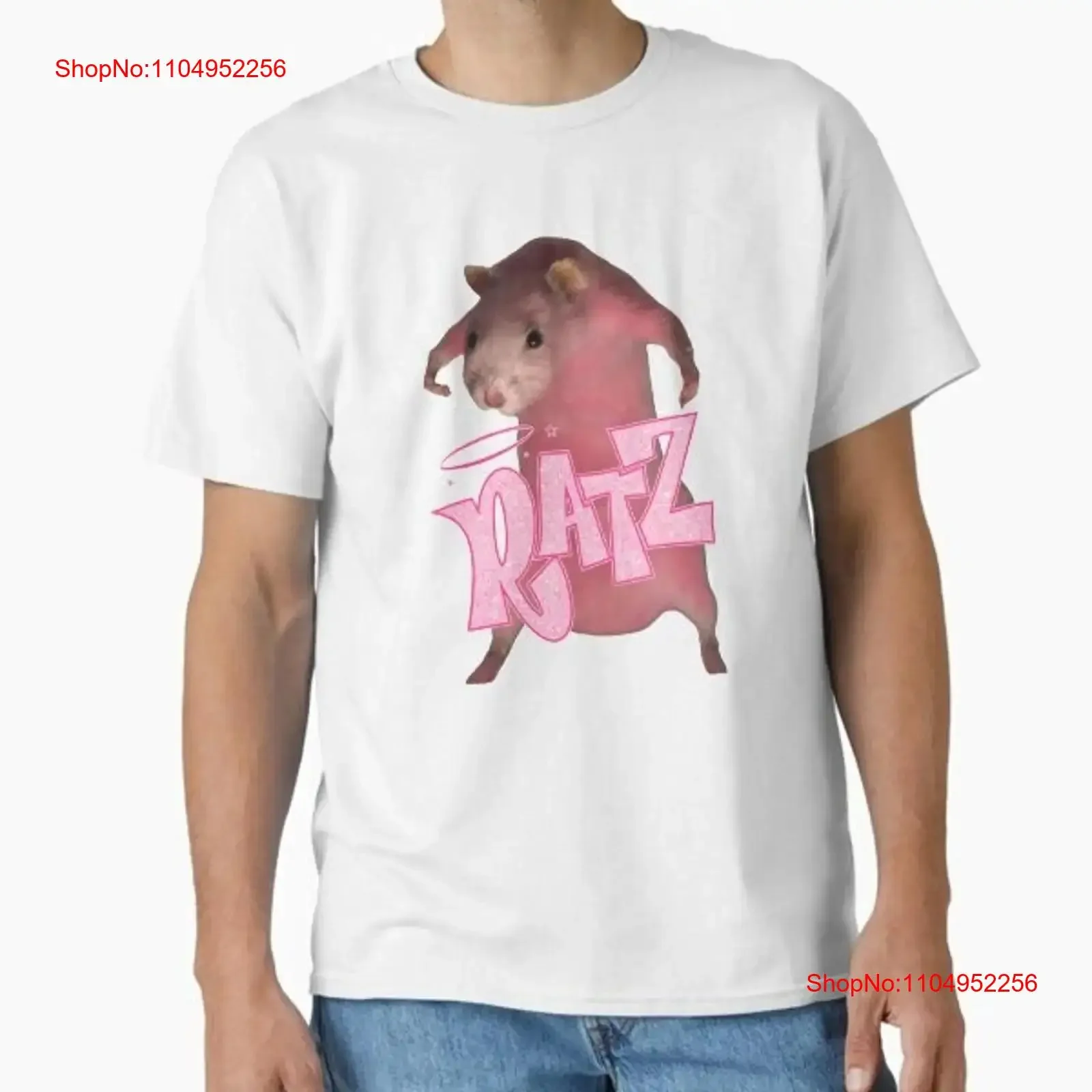 

Классическая футболка HQ Pink Rat Ratz Meme, сделанная в США, AUS S 2XL, винтажная стираная мужская эластичная уличная одежда, мягкая стильная