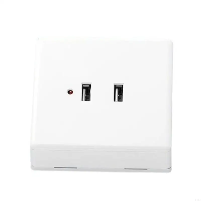 

Wall Surfaces Mounted USB Power Outlet Charging Panel High Speed Charging 2 in 1/4 in 1 Multifunctional Power Socket