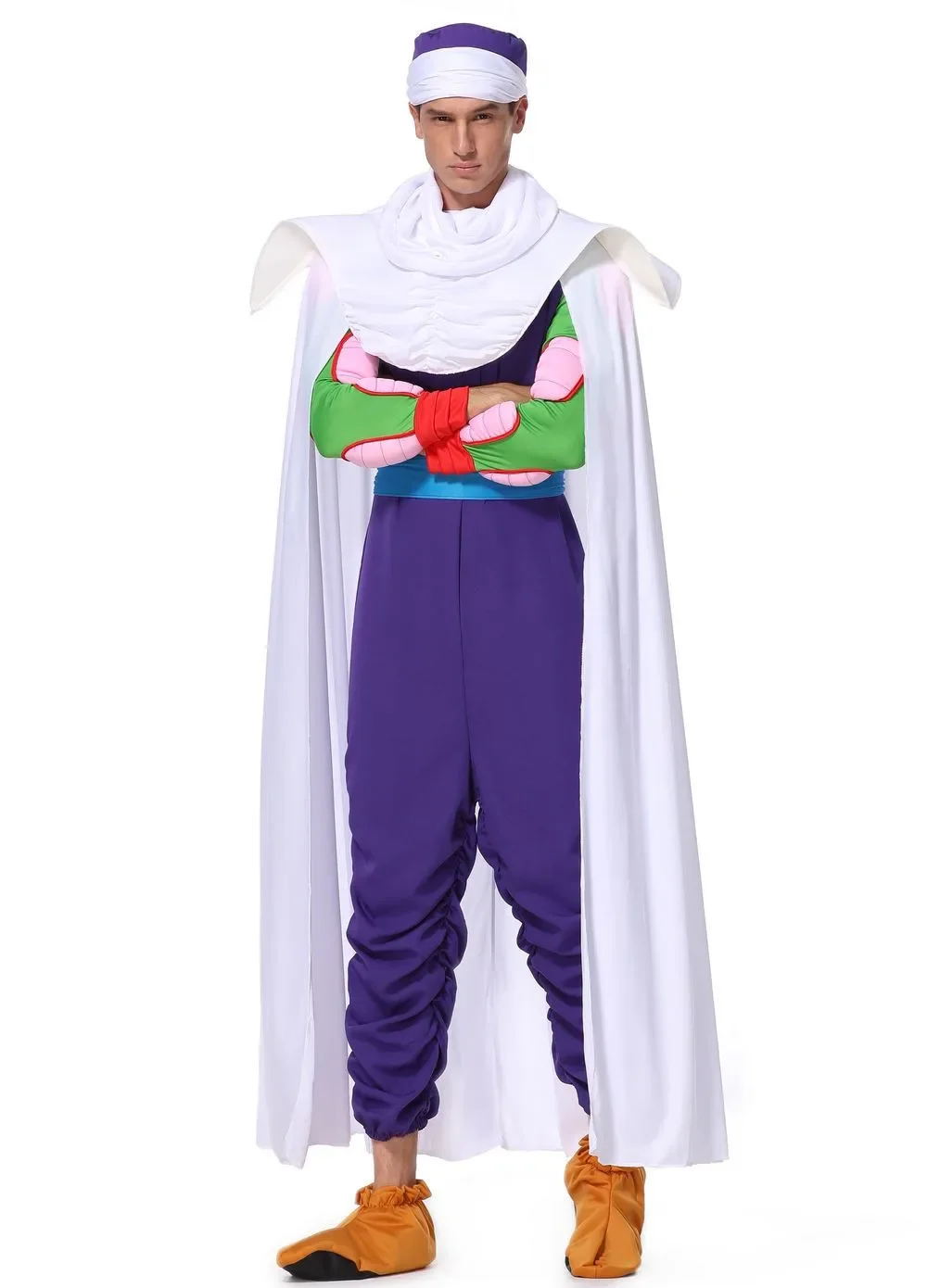 Anime Adult Suits Son Goku and Piccolo Cosplay Costume Son  Anime Superheroes Jumpsuit Role Play Dress Up