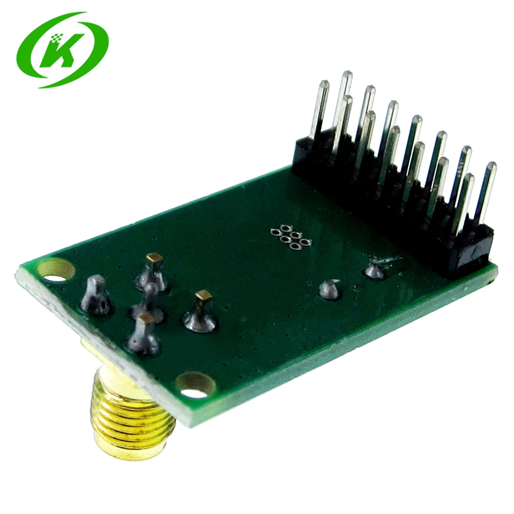 NRF905 Модуль беспроводного приемопередатчика Плата приемника беспроводного передатчика NF905SE с антенной FSK GMSK Low Power 433 868 915 МГц