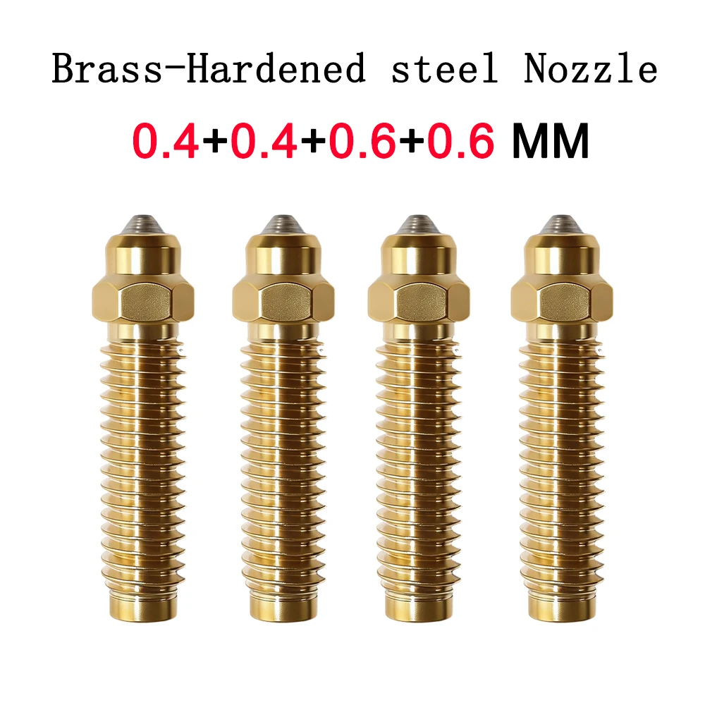 Upgrade Elegoo CC2 Hotend 0,2/0,4/0,6/0,8mm Montiertes Extruder-Hotend-Kit für Elegoo Centauri Carbon 2 Hot End / Centauri Nozzle