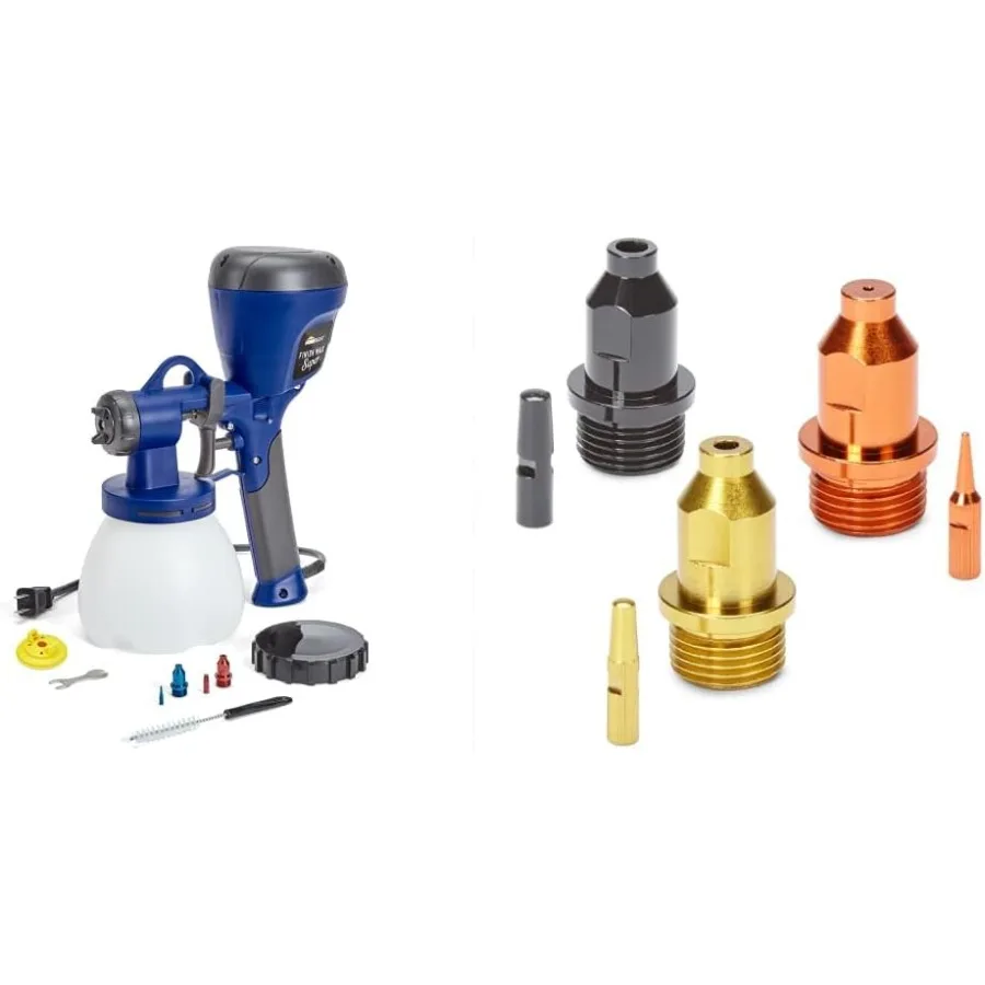 

Набор сопел C800971 Paint Sprayer Super Finish Max Multi и C900110 для Super Finish Max, оранжевый, желтый, черный