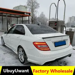 Rear Wing Spoiler For Mercedes For Benz W204 2007-2013 Car Rear Wing Spoiler C-class C180 C200L C63 Exterior Parts