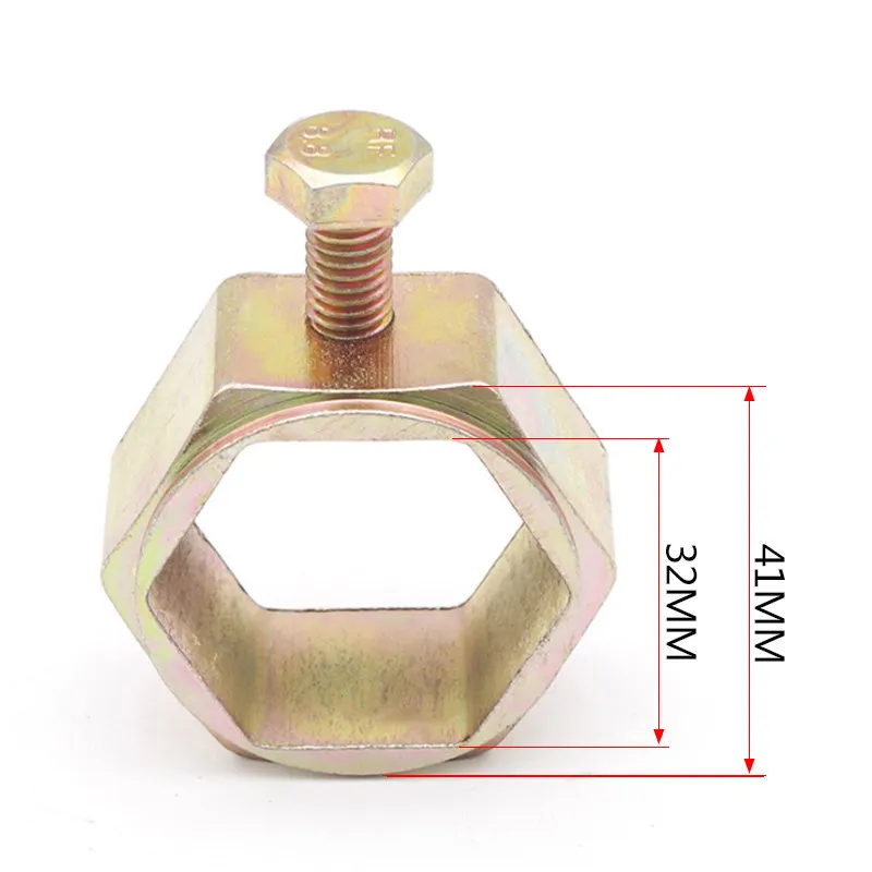 178 186 Tiller Hexagonal Axle Fender Oil Seal Cover Hex Shaft Limiter Sleeve Fixing Collar Replacement Parts