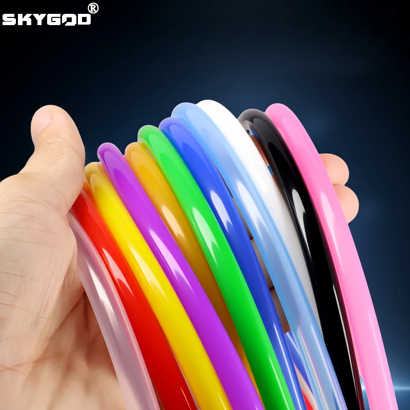 1 ~ 10 м силиконовый шланг пищевой высокотемпературный нетоксичный труба 1 2 3 4 5 6 7 8 10 мм для крана, аквариума, сада, водопроводной трубки