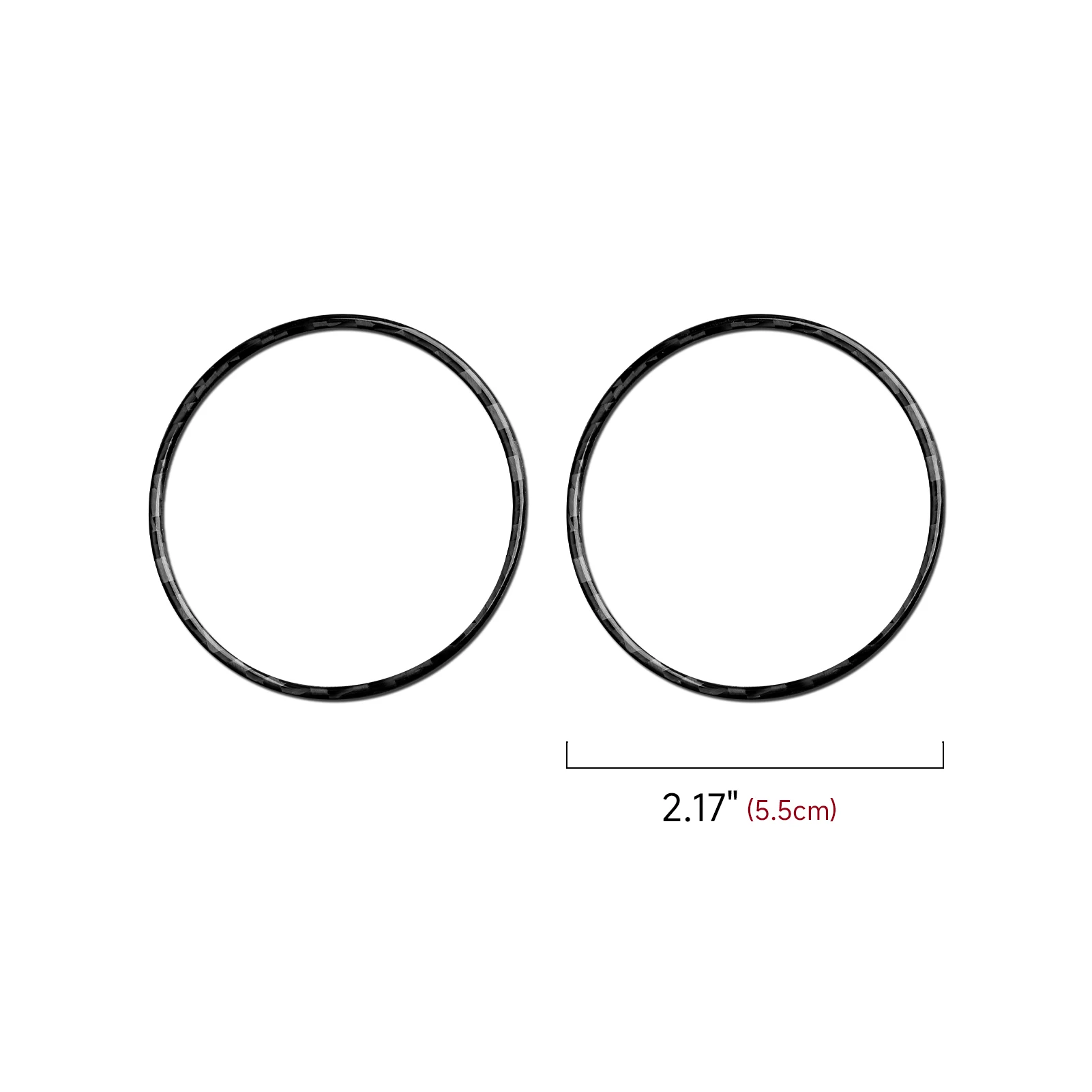 For VW Jetta A4 Bora Golf IV MK4 R32 GTI Variant (1997-2005) Trim, Car Side Air Outlet Panel, Carbon Fiber Interior Sticker - view 2