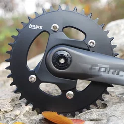 PASS QUEST Sram Force Aero용 AXS 스프로킷, 107BCD 자전거 체인링, 클로즈 디스크, 블랙 체인휠, 좁은 톱니, 넓은 톱니, 42T-58T