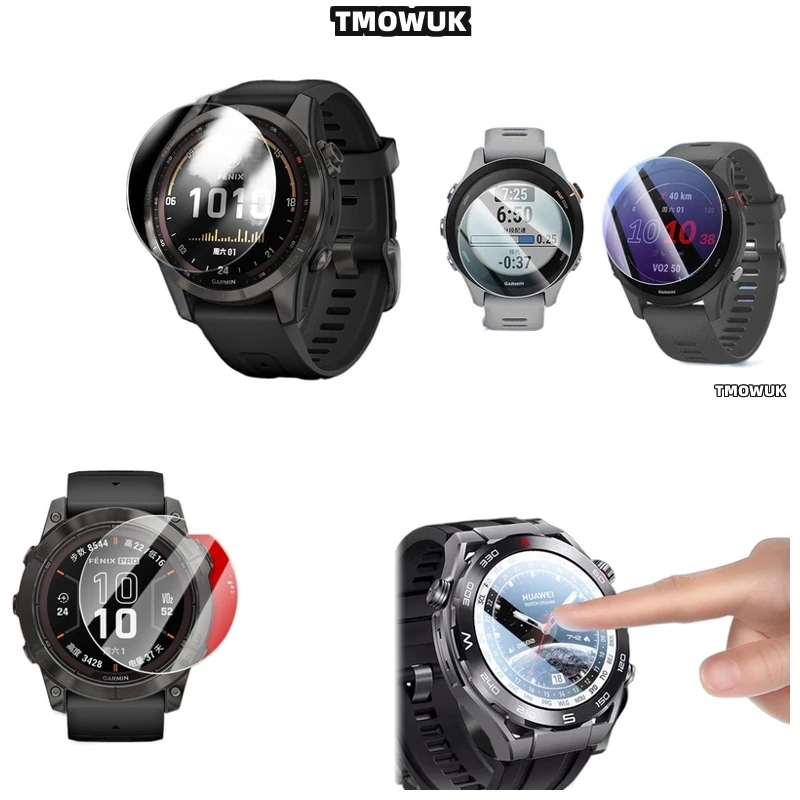 

Dustproof Tempered Glass For Garmin Fenix 7 7S 7X Pro & Forerunner 255s