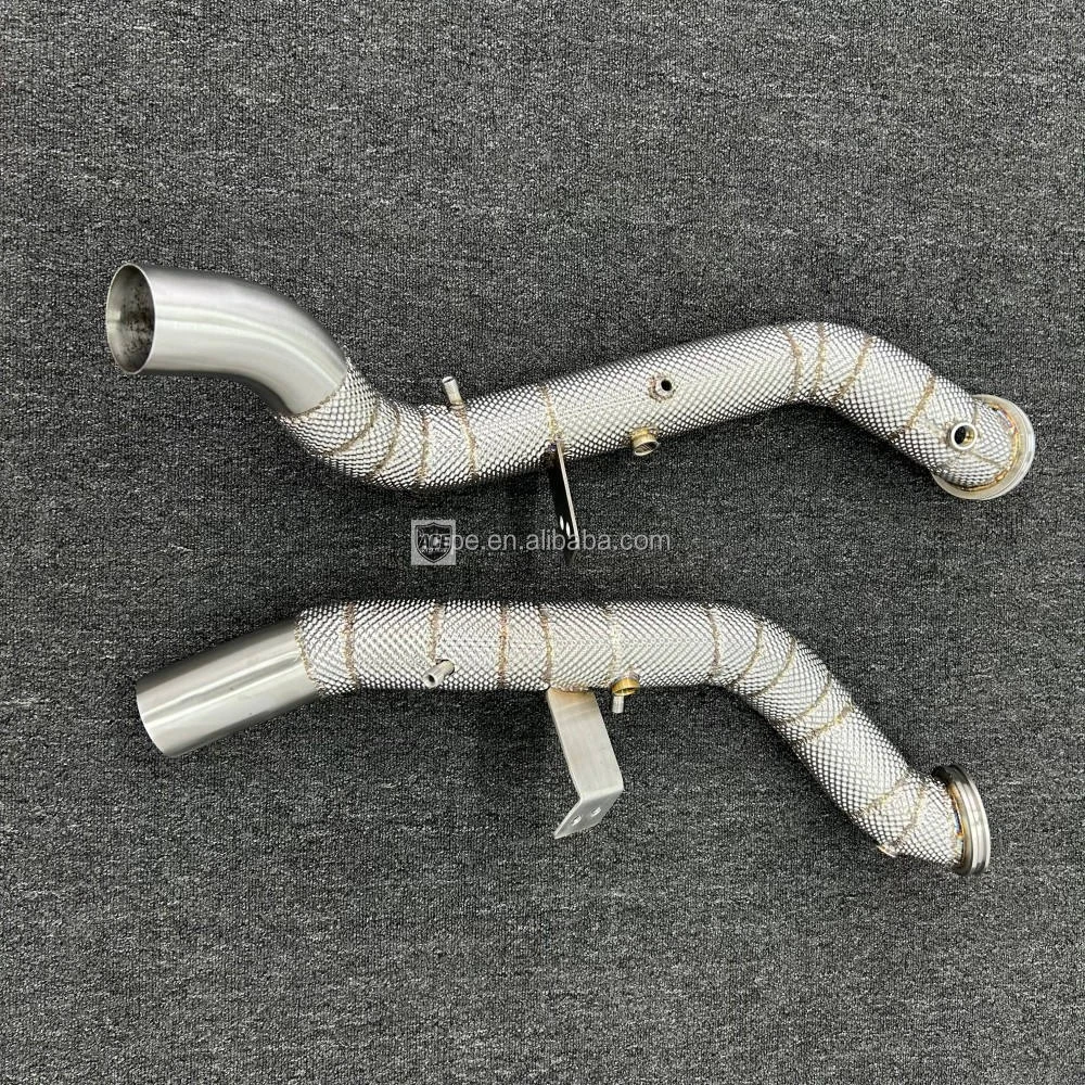 ACE Performance Hochleistungs-Downpipe für Maserati Quattroporte SQ4 3.0L V6 Turbo Sport Downpipe-Auspuffanlage Edelstahl 304 – Detail 6
