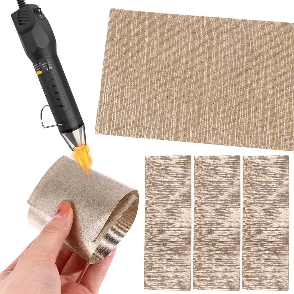 5pcs High Temperature Resistant Insulating Mica Paper For Hot Air Torch Soldering Stations Grilling Heater Insulation Welding