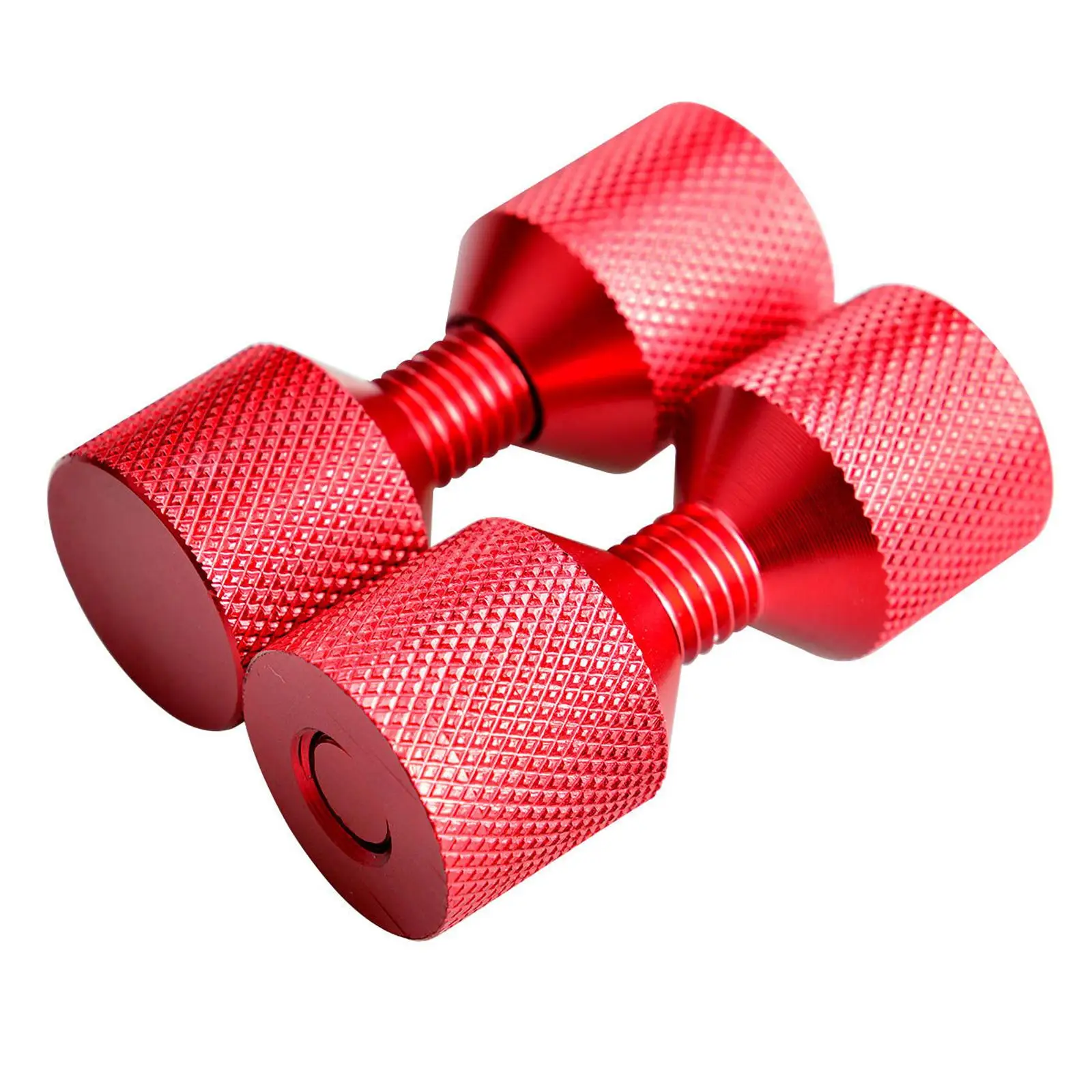 2 Pieces 1-1/8" 2 Hole Flange Alignment Pin Set 6061 Aluminum Stable Portable Precise Multipurpose Lightweight for Industry