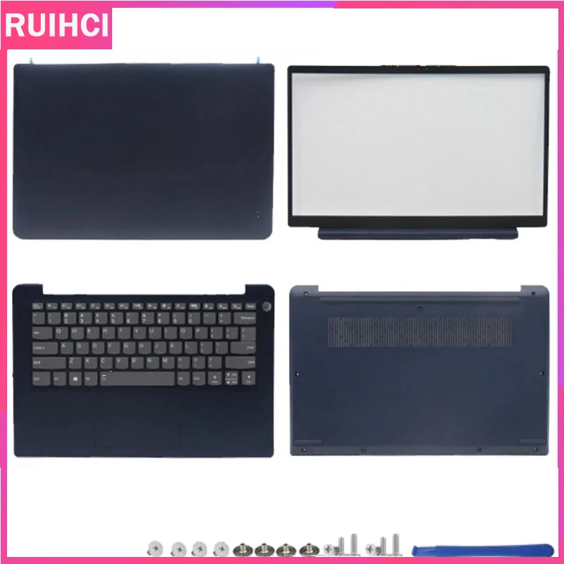 

For Ideapad 3 14ABA7 3 14IAU7 2022 New Laptop LCD Rear Cover/Front Frame/Palm Pad Keyboard/Bottom Cover/hinges