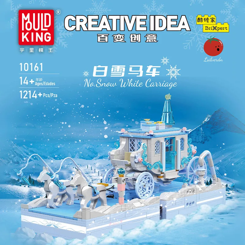 

Creative Snow Carriage Building Blocks Toy 2in1 Robot & Train Model Santa Claus Band DIY Bricks Toy for Kids Boys Christmas Gift