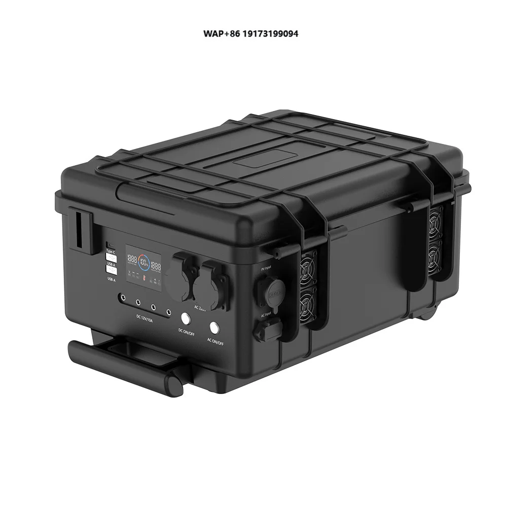 Outdoor Use Good Price Energy Storage Portable Power Station 3000w 4000w 5000w for Camping Portable Solar Panel Lifepo4