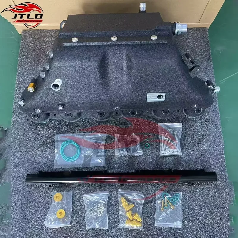 Aluminum CNC Billet Intake Manifold Charge Cooler for BMW G87 M2 G82 M4 G80 M3 F97 X3M X4M S58 Engine for CSF 125mm