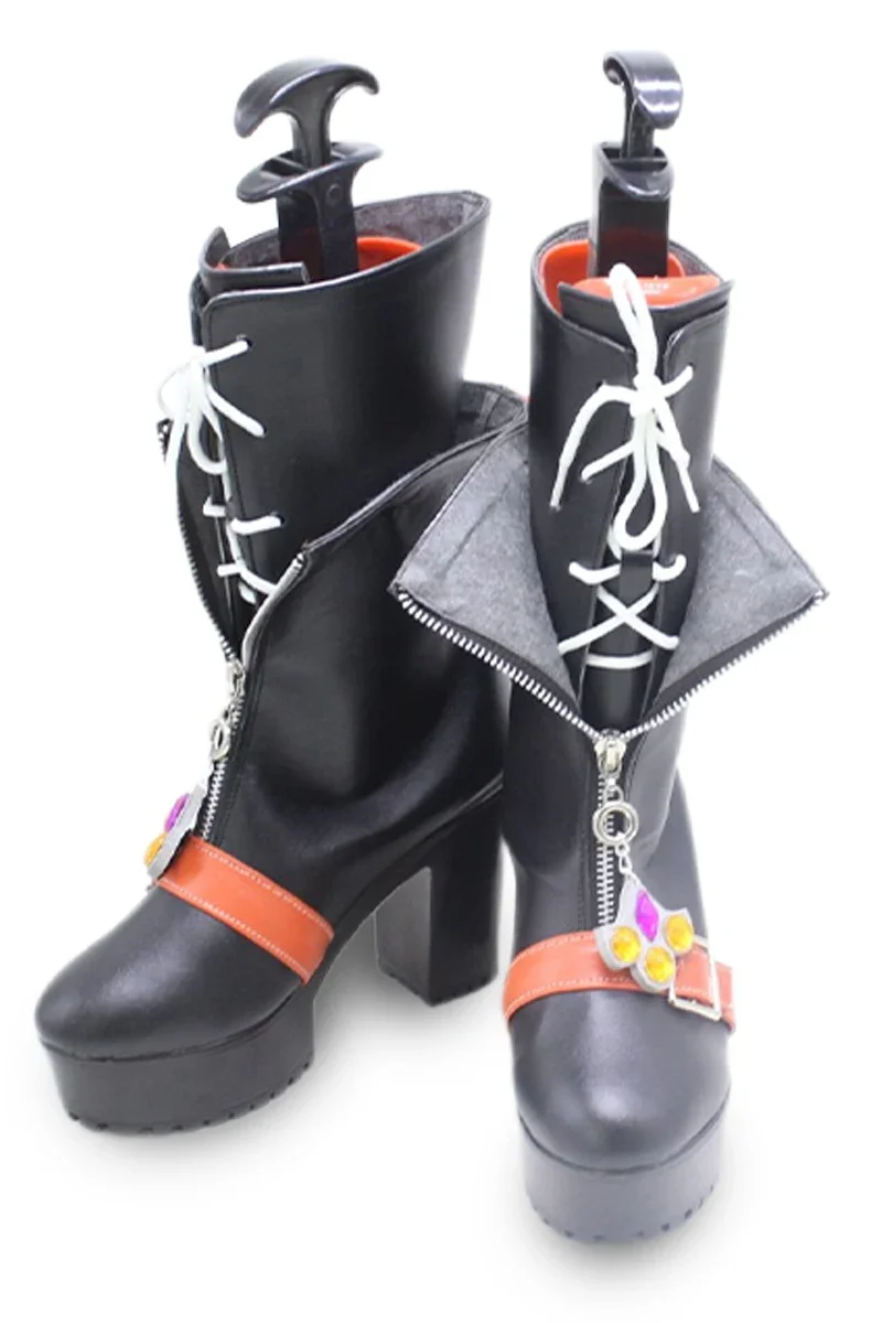 لعبة فرقة النجوم Helter-Spider CrazyB Oukawa Kohaku Amagi Rinne HIMERU Shiina Niki أحذية كوسبلاي أحذية الهالوين مصنوعة حسب الطلب #4