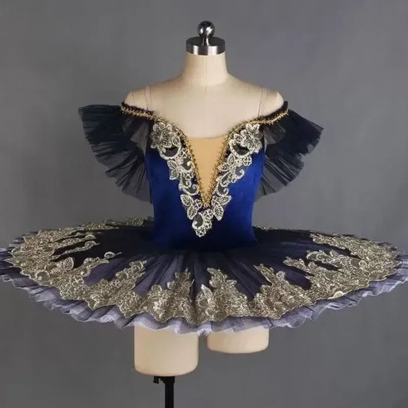 

Pink Blue Red White Swan Lake Professional Tutu Ballet Costume Princess Girls Kids Child Ballerina Party Dress Pancake Ballet