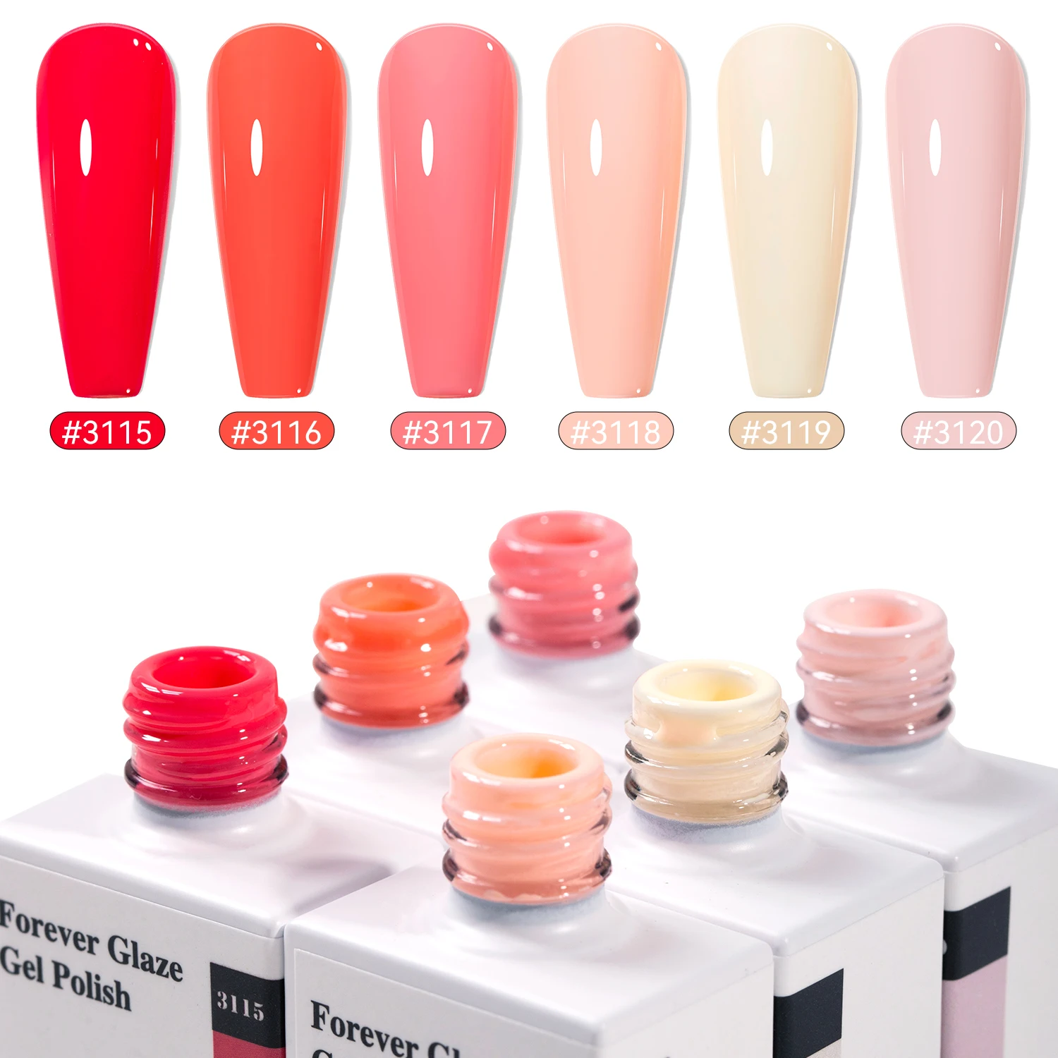 

Vendeeni Nail Trend Design 6 цветов Rend Pink УФ-гель-лак для ногтей Коллекция TPO HEMA БЕСПЛАТНЫЕ принадлежности для ногтей OEM/ODM Costom Гель-лак