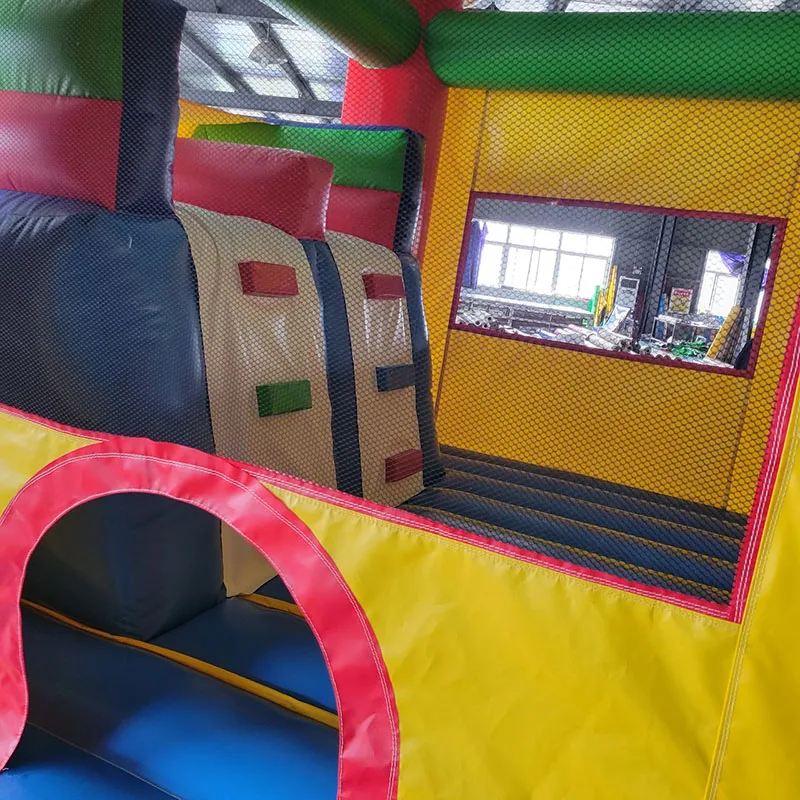 Bouncy Castle Trampoline with Small Slide