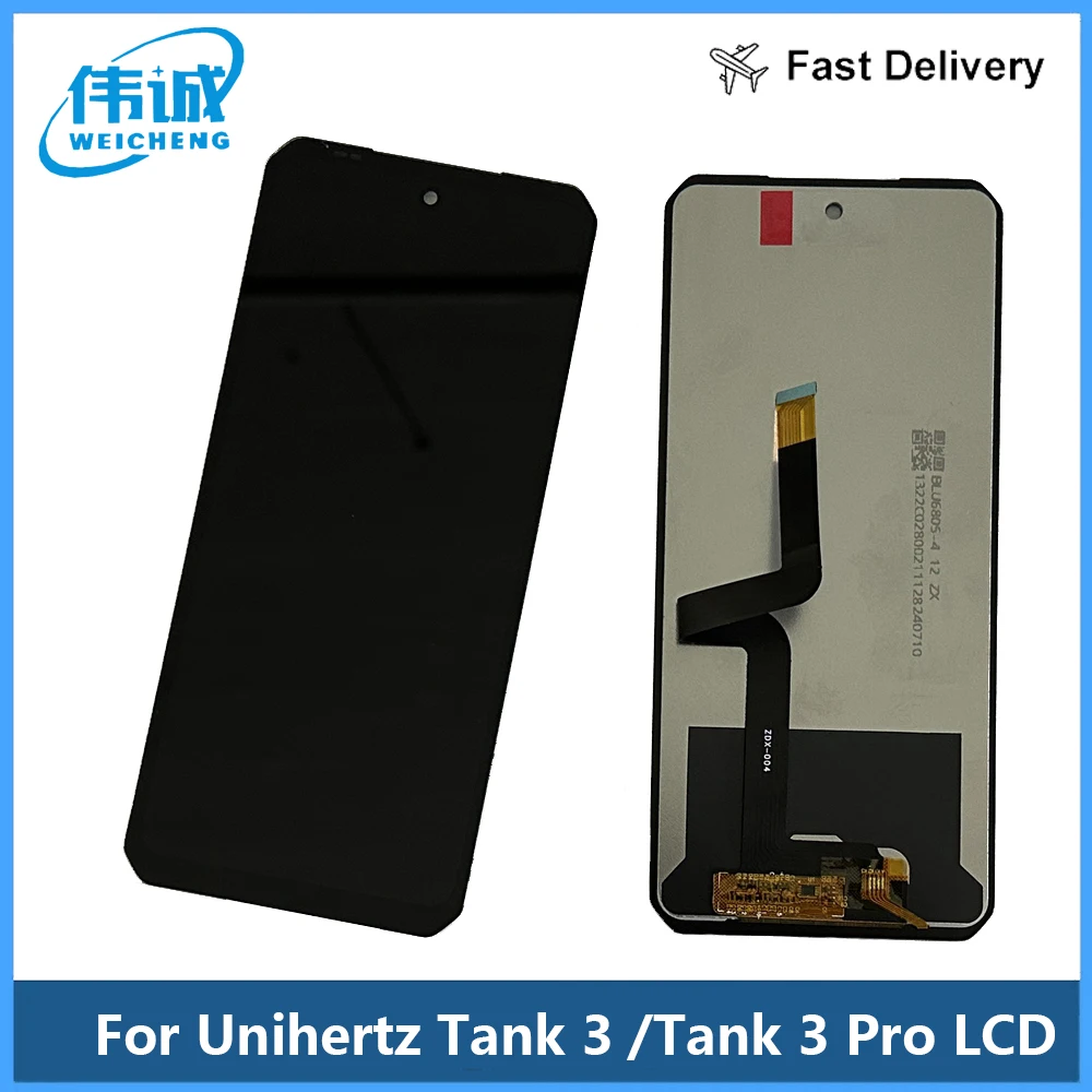 

Для Unihertz Tank 3 Tank 3 Pro, ЖК-дисплей, сенсорный экран в сборе, замена для Unihertz 8849 Tank 3 Tank 3 Pro, ЖК-дисплей