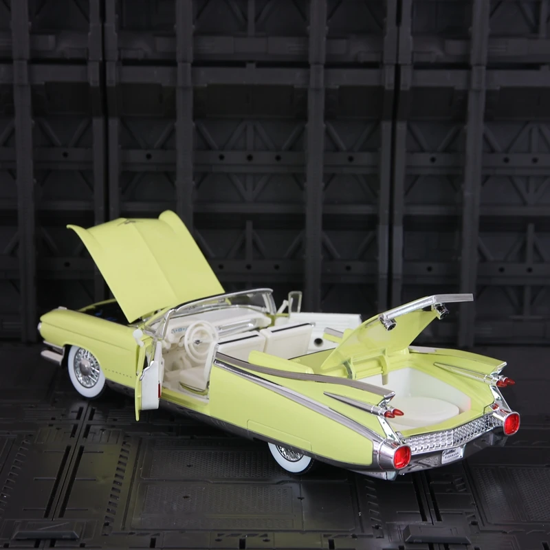 

1:24 Cadillac El Dorado 1959 alloy car model convertible supercar children's sound and light feedback toy car gift
