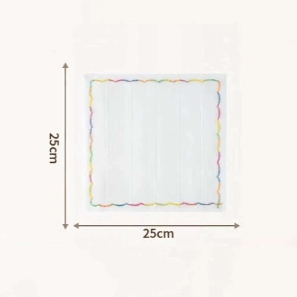 جديد سوبر ماصة المطبخ صحون غزل القطن قوس قزح الطبقات تنظيف المناشف غير النفط أدوات المطبخ المنزلية #6