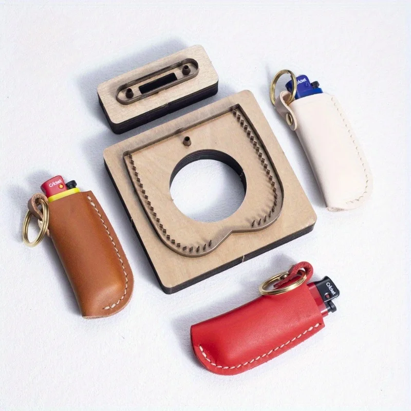 DIY Leather Cutter Knife Mold Handmade Sharp Durable Downcutting Convenient Lighter Case Tool for Crafting and Handwork