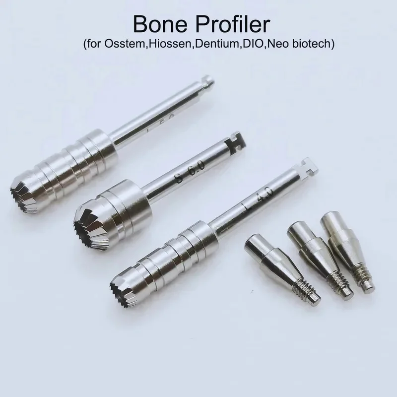Guiding Screws For Dental Implant Bone Profiler Hiossen, Osstem, Dentium, Surgical Instrument For Bone Modeling