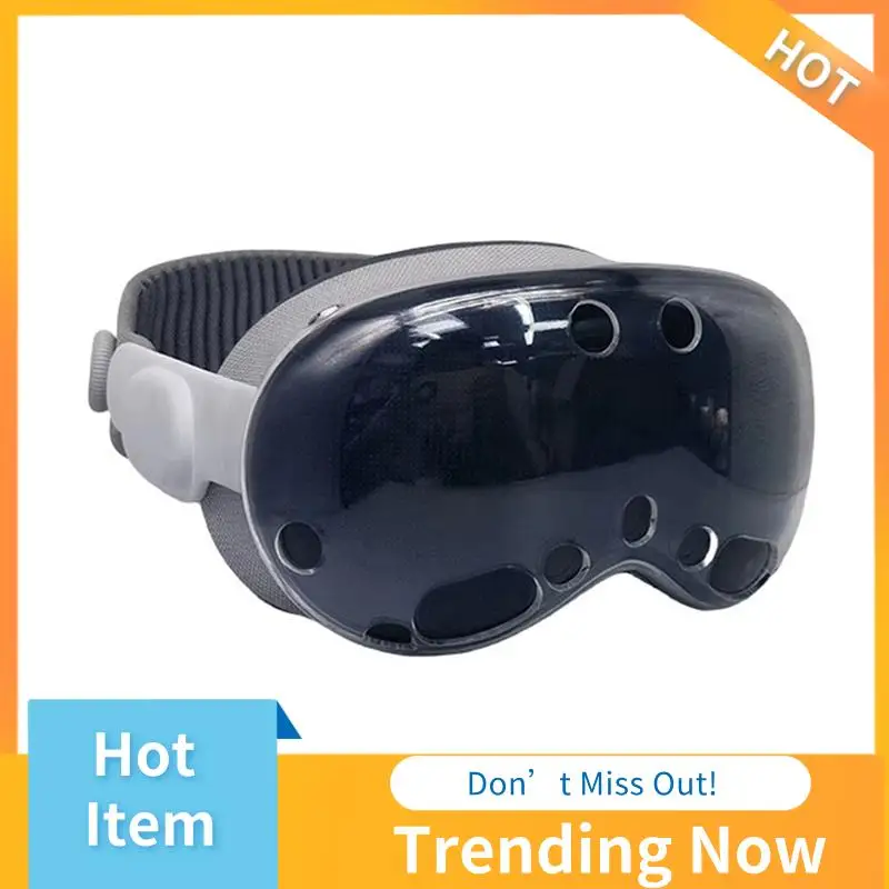 ข้อเสนอยอดนิยมสําหรับ Vision Pro Case Kit ซิลิโคน Power Case VR แว่นตาฝุ่น Eyecup TPU มัลติฟังก์ชั่นสะดวก VR อุปกรณ์เสริม