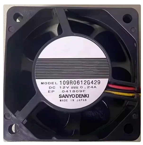 

Новый оригинальный вентилятор Sanyo 6CM 109R0612G429 12 В 0,24 А