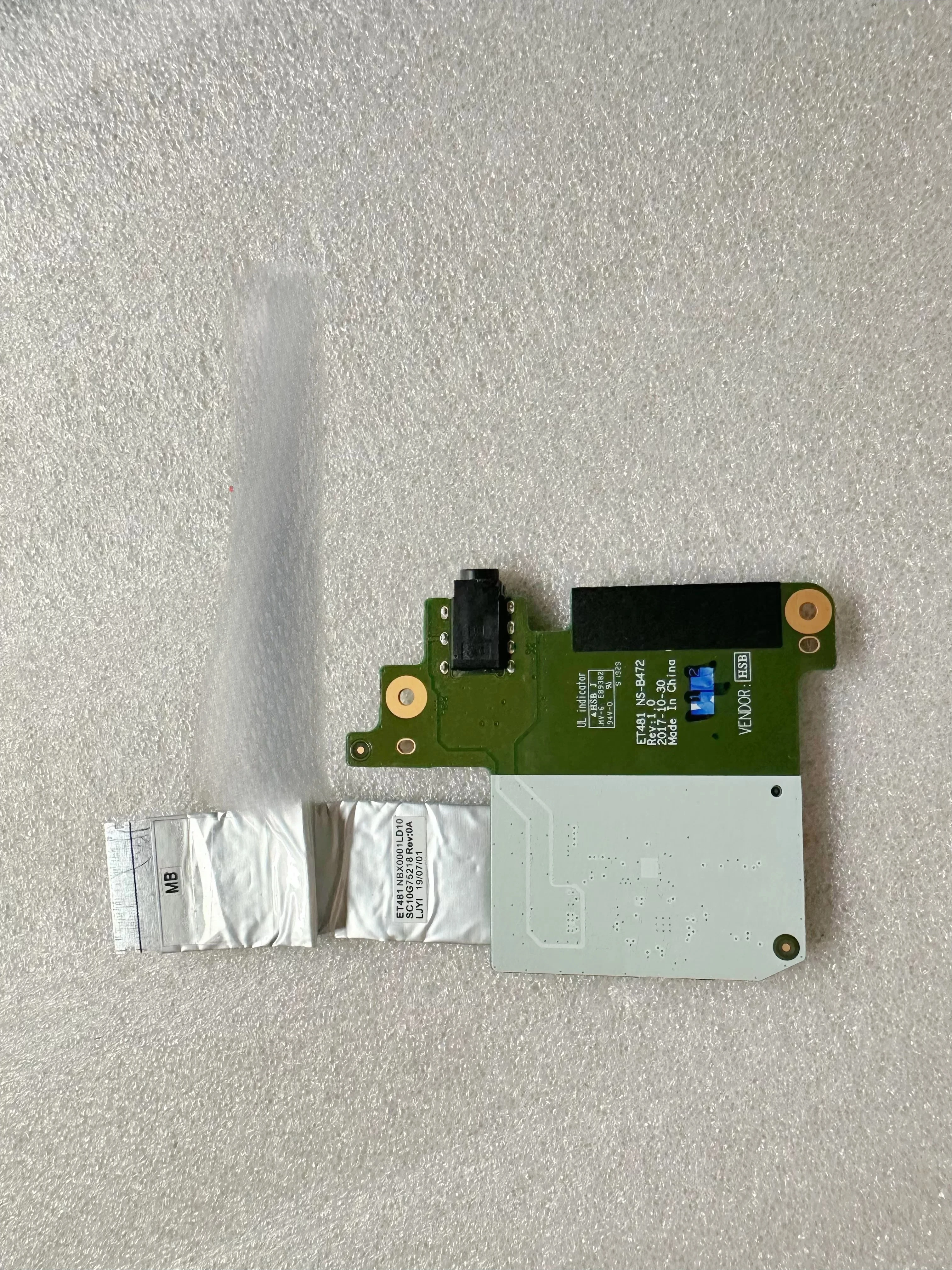 CHEN FOR Lenovo ThinkPad T480S audio board, headphone board, SD card reader board, NS-B472~~