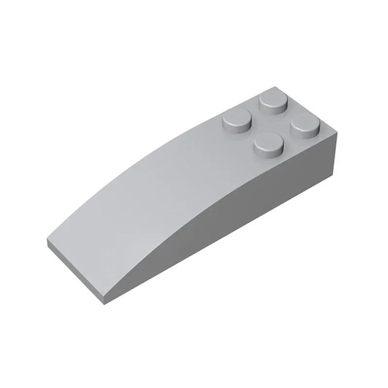 MOC 10 SZTUK Cegiełek Części 44126 Zakrzywiona 6x2 Płaskościanka Klocki Zestaw Kompatybilny z Klockami Edukacyjna Zabawka DIY Urodzinowy Prezent dla Dziecka