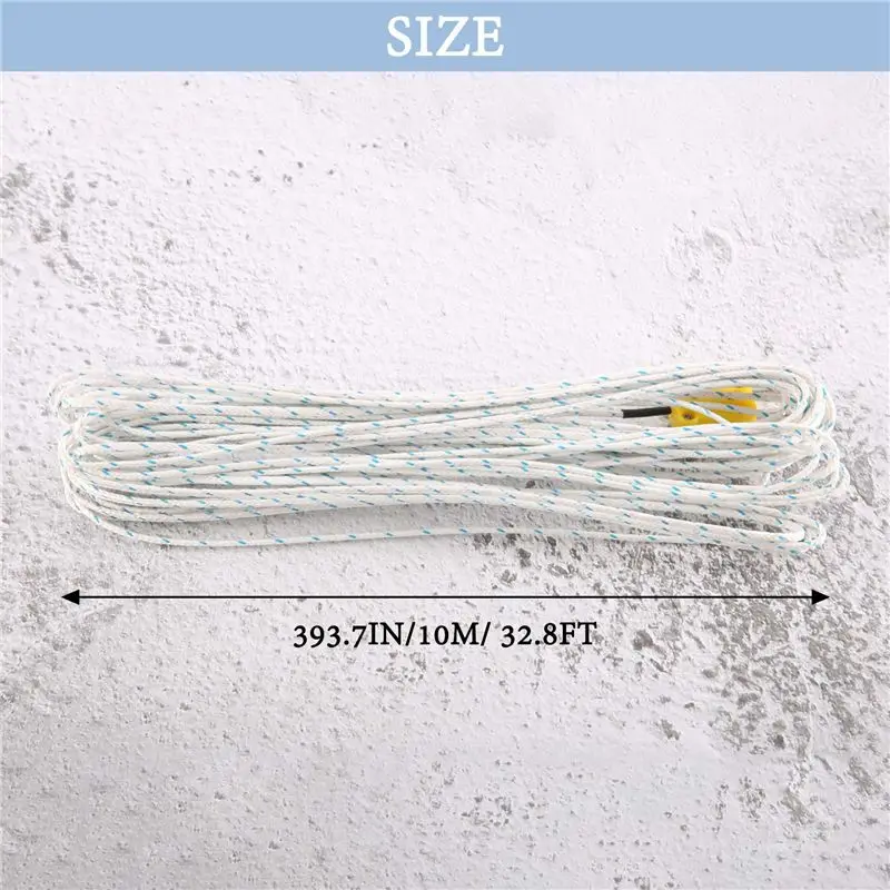 L77A -50-250 Celsius K Type 10M Cable Temperature Sensor Thermocouple Probe