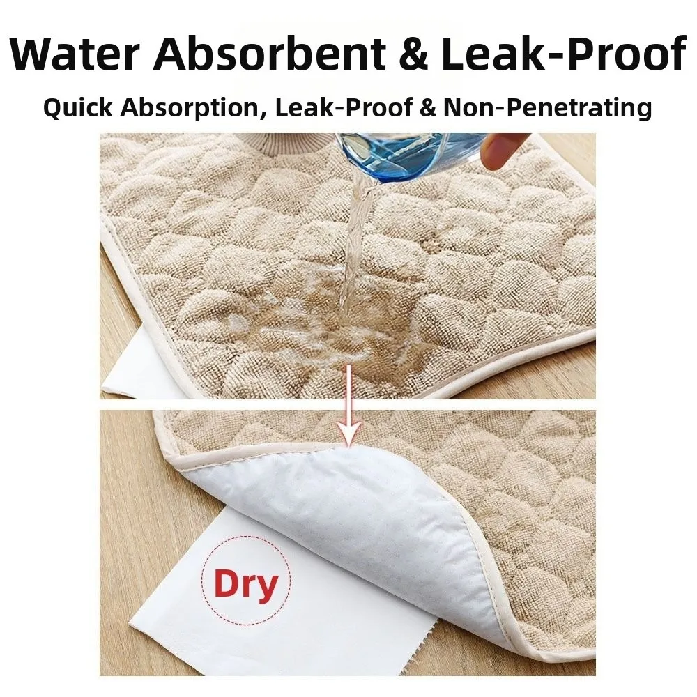 Water-Absorbent Baby Stroller Seat Cushion Stain-Proof Nonslip Design Strollers Liner Anti-dirty Comfortable Seat Pad
