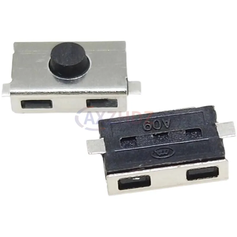 10 個 3X6X2.5MM マイクロスイッチなし通常閉 SMD タッチシリカゲルボタンキーインタラプター 4*6 NC ソフトボタン SMD 3*6*2.5