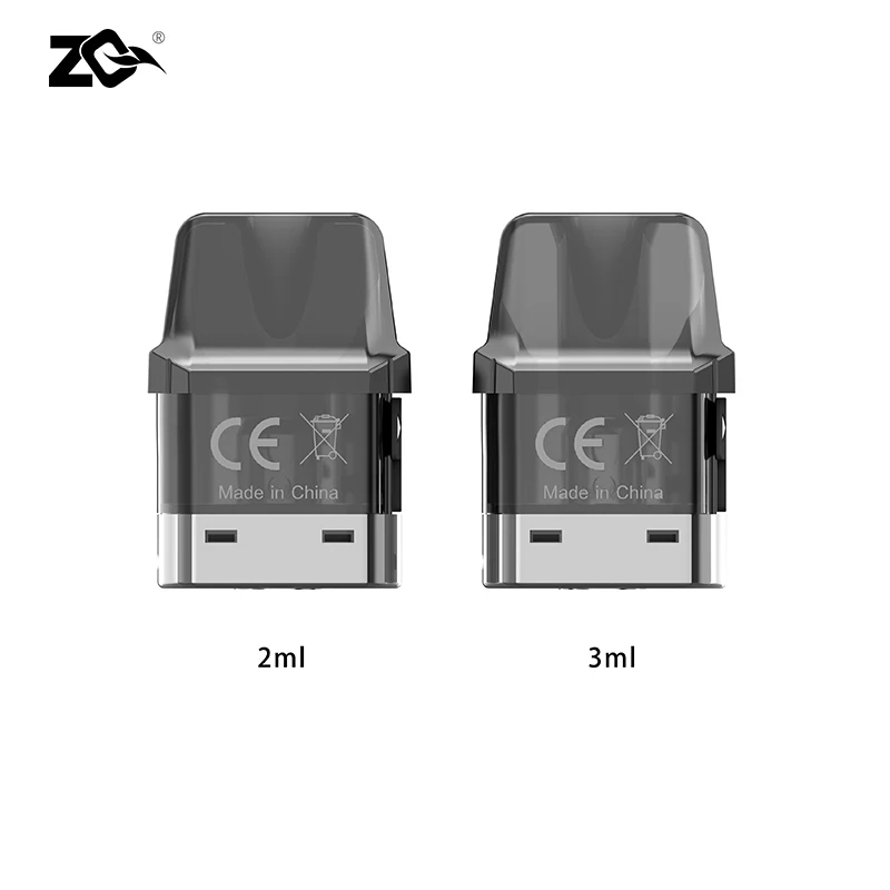 ZQ-Pod AfricAtomizer Xtal Pro, E-Physical Pod pour ZQ Xtal Pro, Limited, Diamond, Bobine non incluse, 3ml, 2ml, 0.6 ohm, 1,0 ohm, 1 pièce par paquet