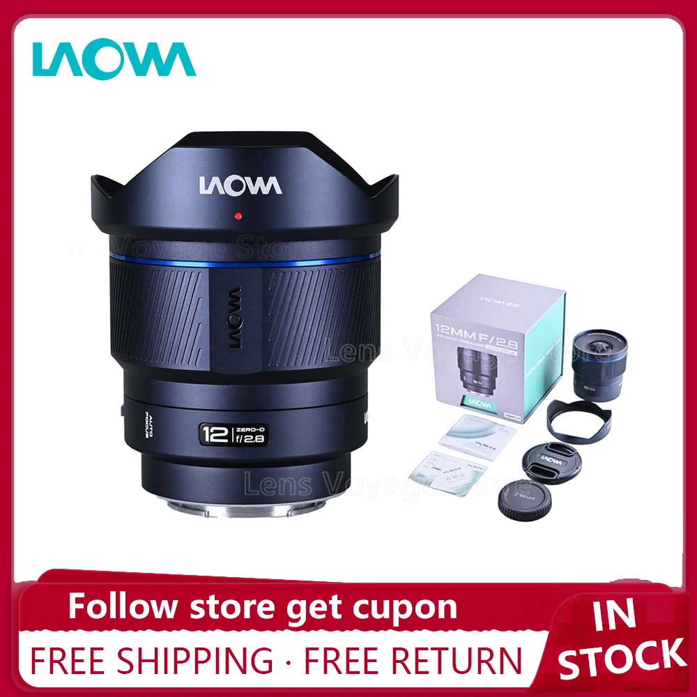 Ультраширокий объектив Laowa AF 12 мм f2.8 Lite с автофокусом и полной рамкой для Nikon Z50 Z5 Z6 Z8 для Sony A7C2 zve1 5 Blade Version Ультраширокий объектив Laowa AF 12 мм f2.8 Lite с автофокусом и полной рамкой для Nikon Z50 Z5 Z6 Z8 для Sony A7C2 zve1 5 Blade Version